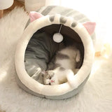 Sweet Cat Bed Warm Pet Basket